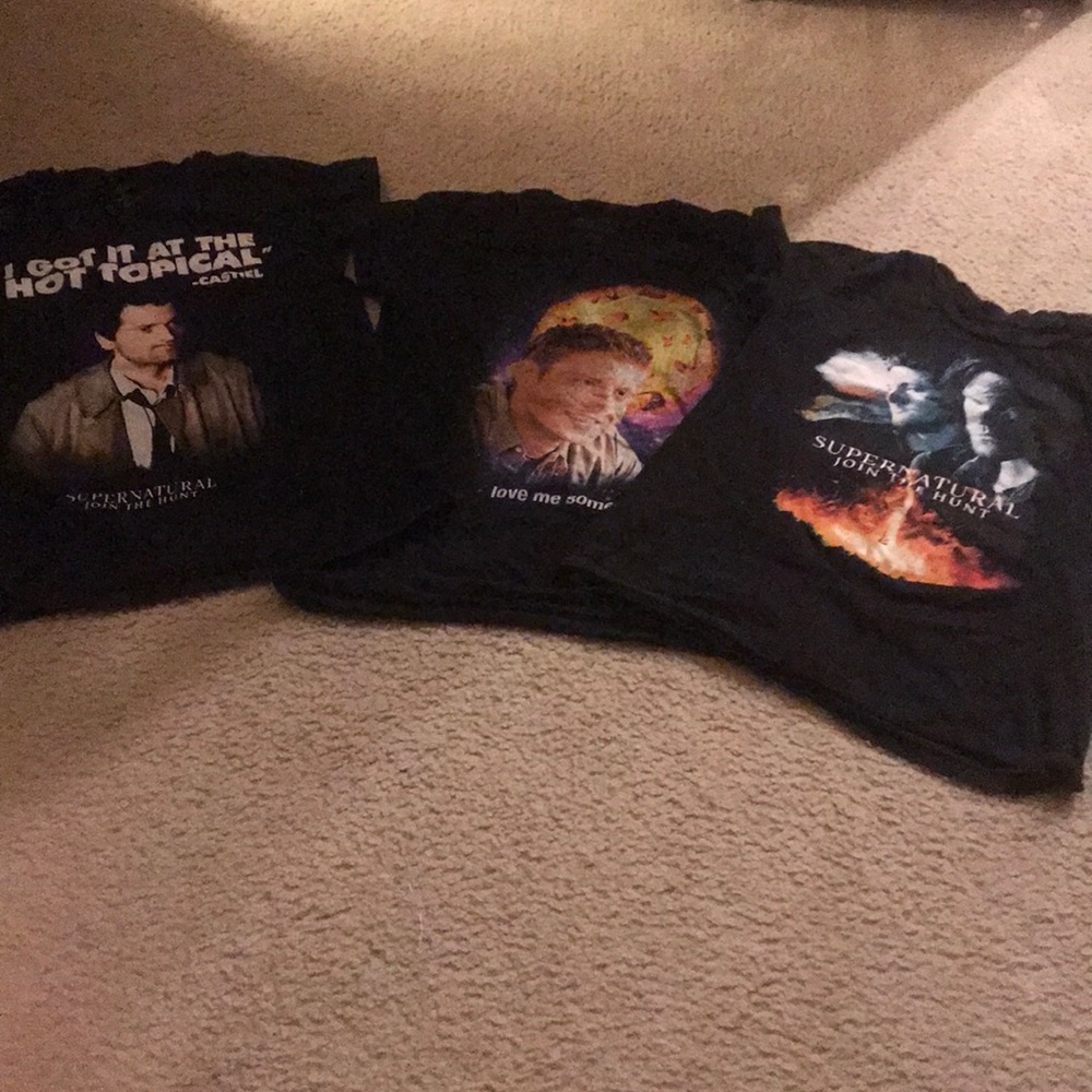 Supernatural Tee shirt bundle